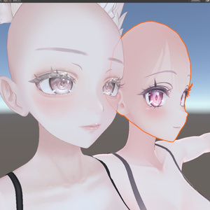 【検証用無料オープンベータ】非対応メイク適応キット【unity完結】