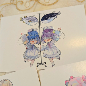 在庫復活未定】1st Anniversary 立体アクリルボード - 橙々さん