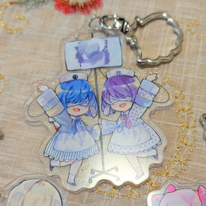 在庫復活未定】1st Anniversary 立体アクリルボード - 橙々さん