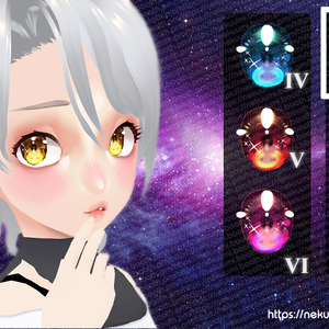 VRoid IRIS Shiny Collection | きらきら目のセット