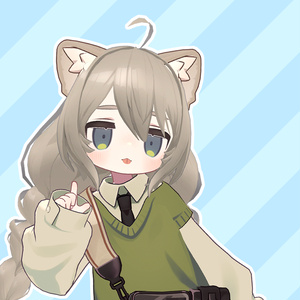 【VRC想定】ふわふわ三つ編み 缩略图 6