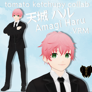 【VRM avatar】天城 ハル Amagi Haru 【tomato ketchupy collab model】