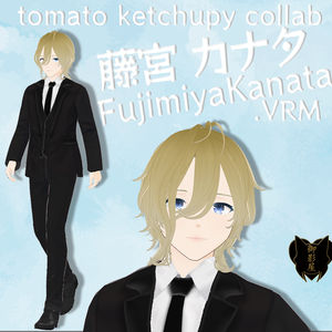 【VRM avatar】藤宮 カナタ Fujimiya Kanata 【tomato ketchupy collab model】