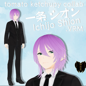 【VRM avatar】一条 シオン Ichijo Shion【tomato ketchupy collab model】