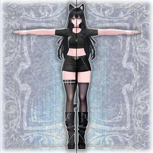 「海咲-Misaki-」専用テクスチャ「Vantafeline」 #N_Realm 缩略图 10