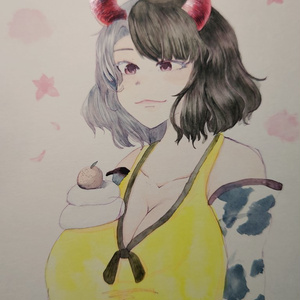 2021年の頃に描いた絵  額縁
