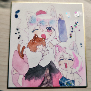 よっぱっぱ ケモっ娘達   中色紙