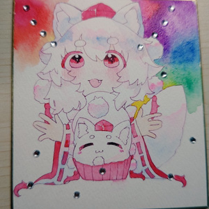 バレンタイン椛 中色紙