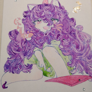 ちやりちゃん  キャンバスボード  
