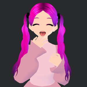 Bubblegum girl Commission model
