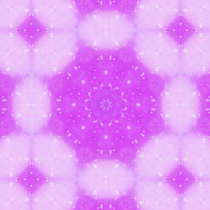 万華鏡_雪_ピンク