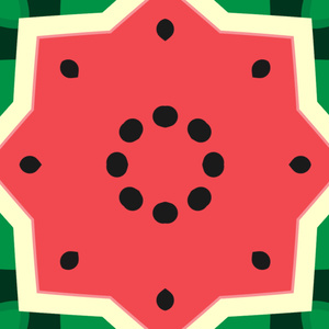 スイカ_万華鏡