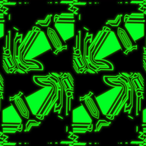 万華鏡_マシーンプロダクション_緑