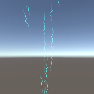 【無料】【VRChat想定】雷ParticleTrail