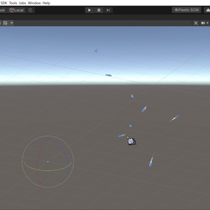 【VRChat想定】【3Dモデル】ソードビットParticle