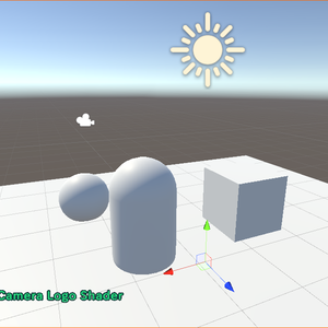 VRC  CameraLogoShader