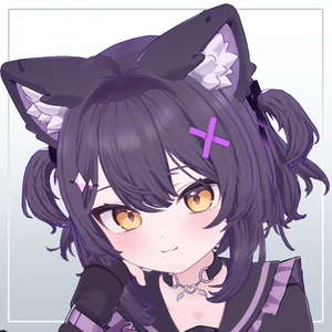 ぼさぼさハーフツイン