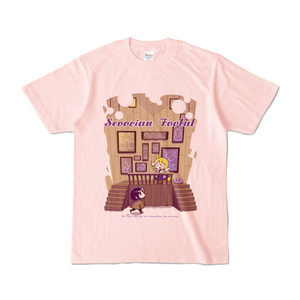 空想地球儀カラーTシャツ