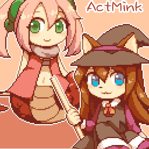ActMink用　みかづき＆メルル