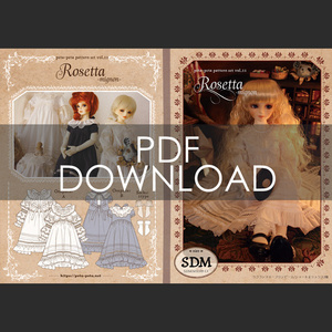 パターンセットvol.22[Rosetta-mignon]SDM/MSDサイズ
