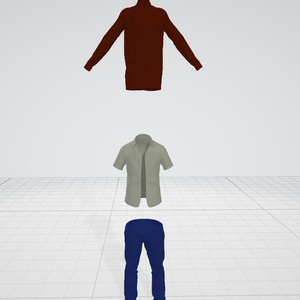 3d  服　セット