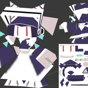 【無料・VRchat】ローポリメネ