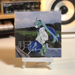 完売】ミーマイナー 1st EP「愛の自販機」(ロゴステッカー付き) - ミー