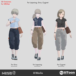 Plus_Wear_01【VRChat アバター衣装】 缩略图 2