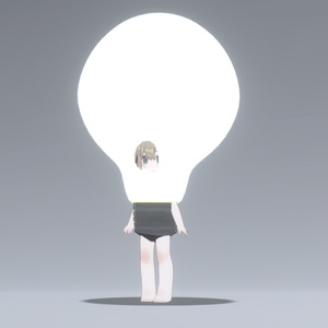 【VRC想定】輝く！電球のきぐるみ【まめふれんず対応】 缩略图 2
