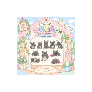 🐾 ゆるっとおべる｜デジタルステッカー 10個セット