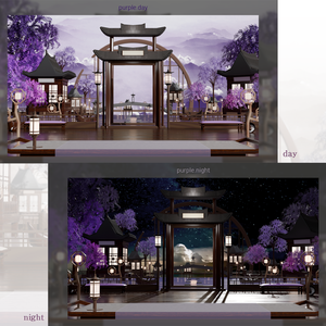 동양풍 배경 (New Year background) {Vtuber}