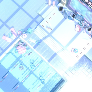 ♡̷̷̷ kirakira stage🎤🩵[Warudo BiRP World] standard ♡̷̷̷ 缩略图 7