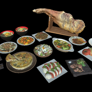 【無料】料理３Dデータ_Part2