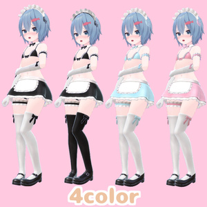 【ビキニ風】おとこの娘メイド服　（こまどアバター対応） 缩略图 15