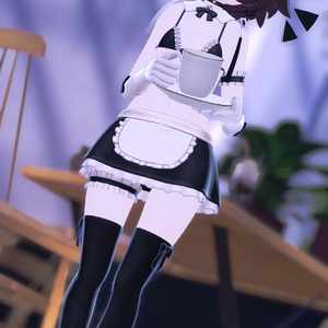 【ビキニ風】おとこの娘メイド服　（こまどアバター対応） 缩略图 9