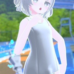 【VRChat】おとこの娘スクール水着（こまどアバター対応） 缩略图 9