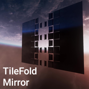【VRChatワールド用 / PC】TilefoldMirror | タイル展開ミラー / 3種Prefab