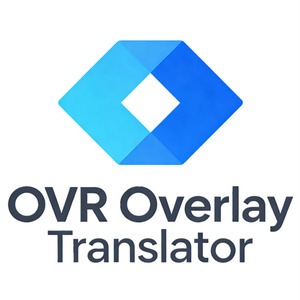 OVR Overlay Translator(VR translation software;VR翻訳ソフトウェア)