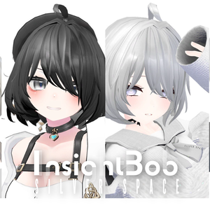 【VRC想定髪型】「Insight Bob」インサイト・ボブ