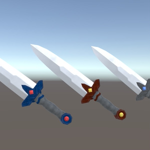【3Dモデル】カードバトル武器セット 缩略图 4