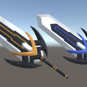 【3Dモデル】カードバトル武器セット 缩略图 2