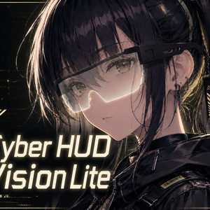 Cyber HUD Visin Lite【VRChat対応】
