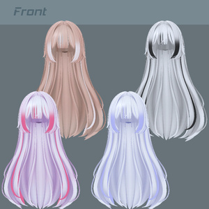 【hunwariLongStraight】Mask、Main color2Texture 缩略图 3