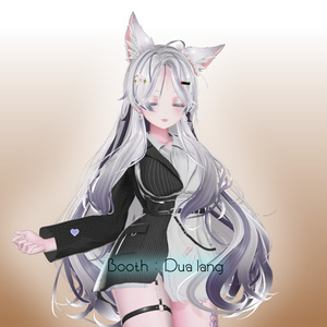 【キツネロングヘア】Mask、Main color2Texture 缩略图 6