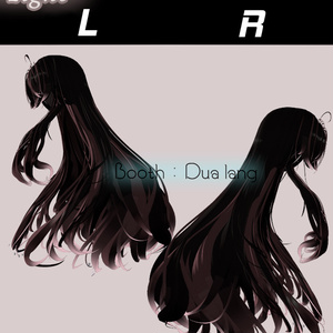【キツネロングヘア】Mask、Main color2Texture 缩略图 4