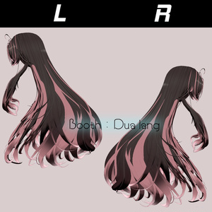 【キツネロングヘア】Mask、Main color2Texture 缩略图 2