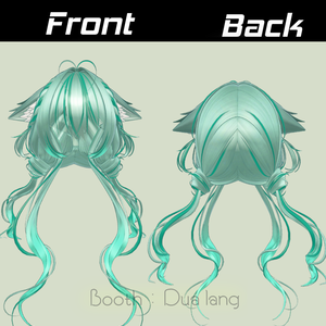 【Fuyumo Wavetail Hair】Mask、Main color2Texture
