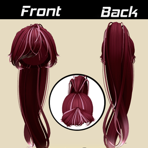【Urban Ponytail】Mask、Main color2Texture