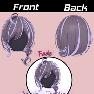 【Flow Braid Hair】Mask、Main color2Texture