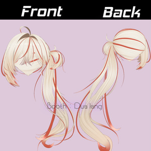 【小悪魔サイドテール】Mask、Main color2Texture